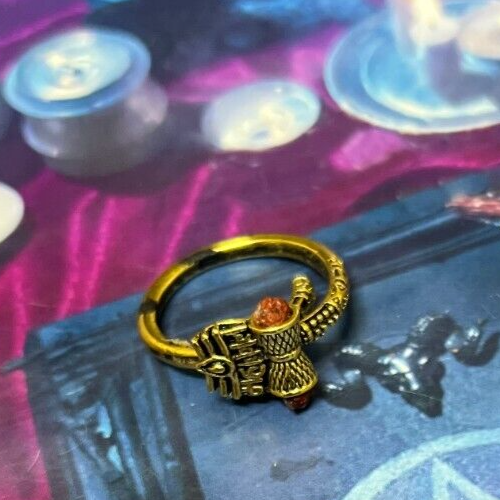 Rapid Money &amp; Luck Attracting Magic Ring 777 Wealth Lottery Success NR - $68.23
