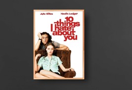 10 Things I Hate About You Movie Poster (1999) - 20 x 30 inches (Framed) - $125.00