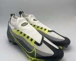 Nike Vapor Edge Pro 360 White/Gray/Green Cleats DQ3670-071 Men&#39;s Size 11.5 - $89.95