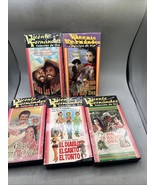 Lot Of 5  Vintage  Vicente Fernandes Coleccion   De Oro VHC Rare - $59.39