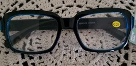 Blue Plastic Framed Reading Glasses ~ +3.25 Strength ~ 51~19~136mm ~ D117 - $20.00