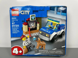 DAMAGED BOX LEGO City 60241 Police Dog Unit 67 pcs German Shepherd Diamo... - $10.44
