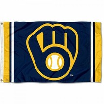 Milwaukee Brewers Flag 3x5ft Banner Polyester Baseball World Series brewers013 - $20.00