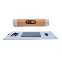 EROS Office Products Non-Slip Felt Desk Mat Light Gray Extra Large XL - €4,21 EUR