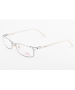 ZERORH SIGMA Ruthenium Matte Silver Eyeglasses RH124-02 53mm - $1,751.32 MXN