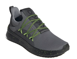 Adidas Men&#39;s Lite Racer Adapt 5.0 Running Shoe Sneaker Black/Green NEW W/Box - £74.68 GBP