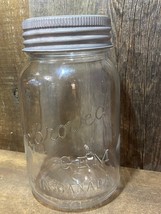 Antique IMPROVED GEM Mason Style Canning Jars - Made in Canada 1920&#39;s  - £18.13 GBP
