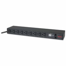 APC Rack PDU, Metered, 1U, 15A, 100/120V, (8) 5-15 (AP7800B) - $624.17