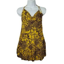 Intimately Free People Summer Halter Mini Dress Yellow Size XS - £34.57 GBP