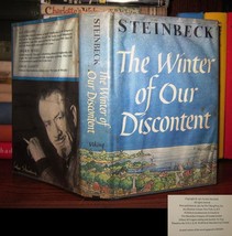 John Steinbeck The Winter Of Our Discontent 1st Edition 1st Printing - £161.81 GBP