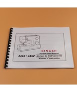 Singer 4443 4452 Owners Instruction Manual 84 Pages with Protective Covers - £15.00 GBP