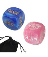 Romantic Naughty Dice Set Couples Game 36 Ways Black Anniversary Valentine - €2,48 EUR