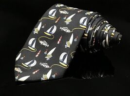 Class Club Boys 53” Sail Boats Fishing Fish Tie - $6.90