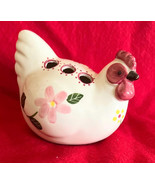 Vintage 1982 Fitz &amp; Floyd Small Chicken Rooster Flower Frog 4&quot; L Floral ... - $374.14 MXN