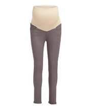 $42 Times 2 Pewter Roll-Cuff Maternity Over-Belly Skinny Jeans Size 2X NWOT - $15.39