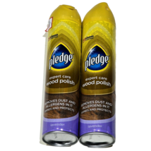 2 Pack Pledge Expert Care Wood Polish Removes Dust Shines Protects Lavender - $29.99