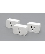 WeMo WSP080-BD3 WiFi Smart Plug 120V - White 3-Pack - $34.99