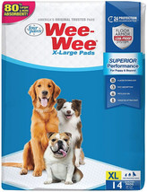 Four Paws X-Large Wee Wee Pads for Dogs 42 count (3 x 14 ct) Four Paws X... - $102.52