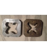 Dies for antique threader pipe cutter -- 1/2&quot; pipe and 3/4&quot; pipe, Reed b... - $27.16 CAD
