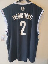 Adidas NBA Jersey Nets Kevin Garnett Black Nickname sz L - £20.22 GBP