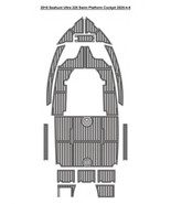 2016 Sea hunt Ultra 225 Swim Platform Cockpit Boat EVA Faux Teak Deck Fl... - $1,099.00