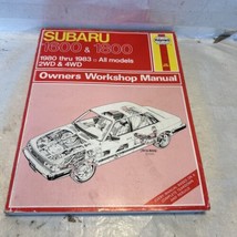 Subaru 1600 1800 All Models 1980-1983 Tune-up Shop Service Repair Manual - $7.92