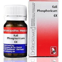 5 x Dr. Reckeweg Homeopathy Kali Phosphoricum 6X (20g) + FREE SHIP  (PACK OF 5) - £32.68 GBP
