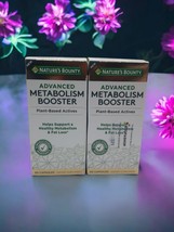 Nature&#39;s Bounty Advanced METABOLISM BOOSTER 60 caps Plant Based Exp 11/2... - $32.66