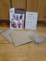 Simplicity 1993 Toddlers Costumes 9116 Sz A (1,2,,4) Clown Witch Chicken Cow etc - $18.80