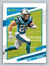 Christian McCaffrey #219 2021 Donruss Carolina Panthers - £1.28 GBP