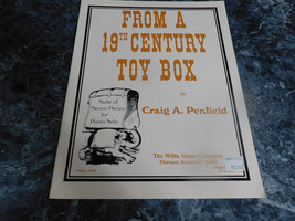 From a 19th Century Toy Box Suite of 7 Piano Solo by Craig Penfield - £2.35 GBP