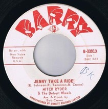 Mitch Ryder Jenny Take A Ride 45 rpm Baby Jane Mo-Mo Jane Canadian Pressing - $8.90