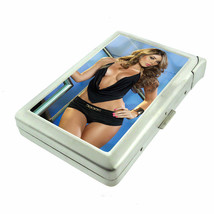 Thai Pin Up Girls D10 Cigarette Case with Built in Lighter Metal Wallet - £15.73 GBP