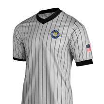 Smitty | SDWOA-205 | Referee V-Neck Shirt Mesh Wrestling Basketball USA ... - $54.99