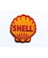 SHELL FUEL PETROL DIESEL STATION GARAGE MOTORSPORT EMBROIDERED PATCH  - $4.99