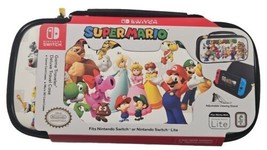 Nintendo Switch SUPER MARIO BROS DELUXE TRAVEL CARRYING CASE &amp; VIEWING S... - $29.69