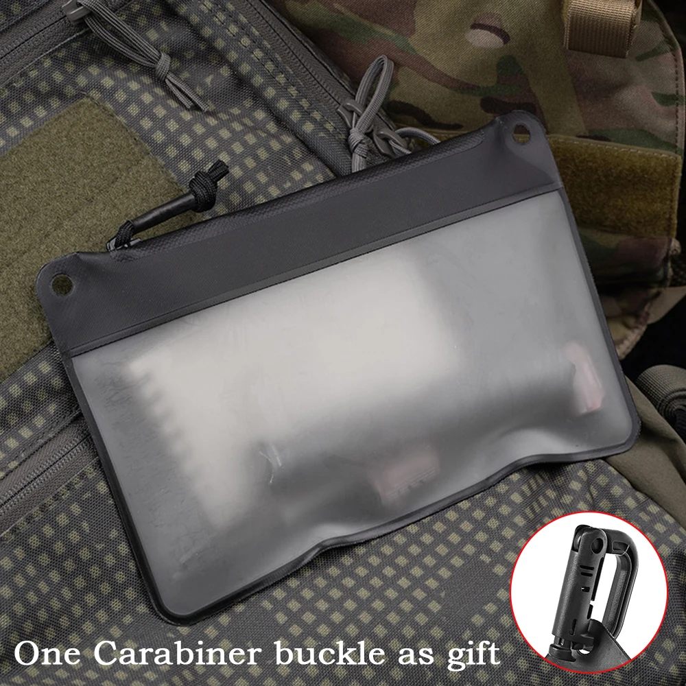 Waterproof Pouch Lite Window Tactical Pack Electronic Key Phone Utility Tools - £20.58 GBP