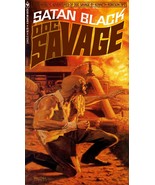 Paperback Cover Poster - DOC SAVAGE -  Satan Black (1980) Canvas Art 14"x24" - $24.99