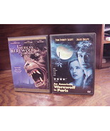Lot of 2 An American Werewolf DVDs, in London and Paris, used - £7.92 GBP