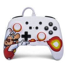 PowerA Enhanced Wired Controller for Nintendo Switch - Fireball Mario - £33.28 GBP