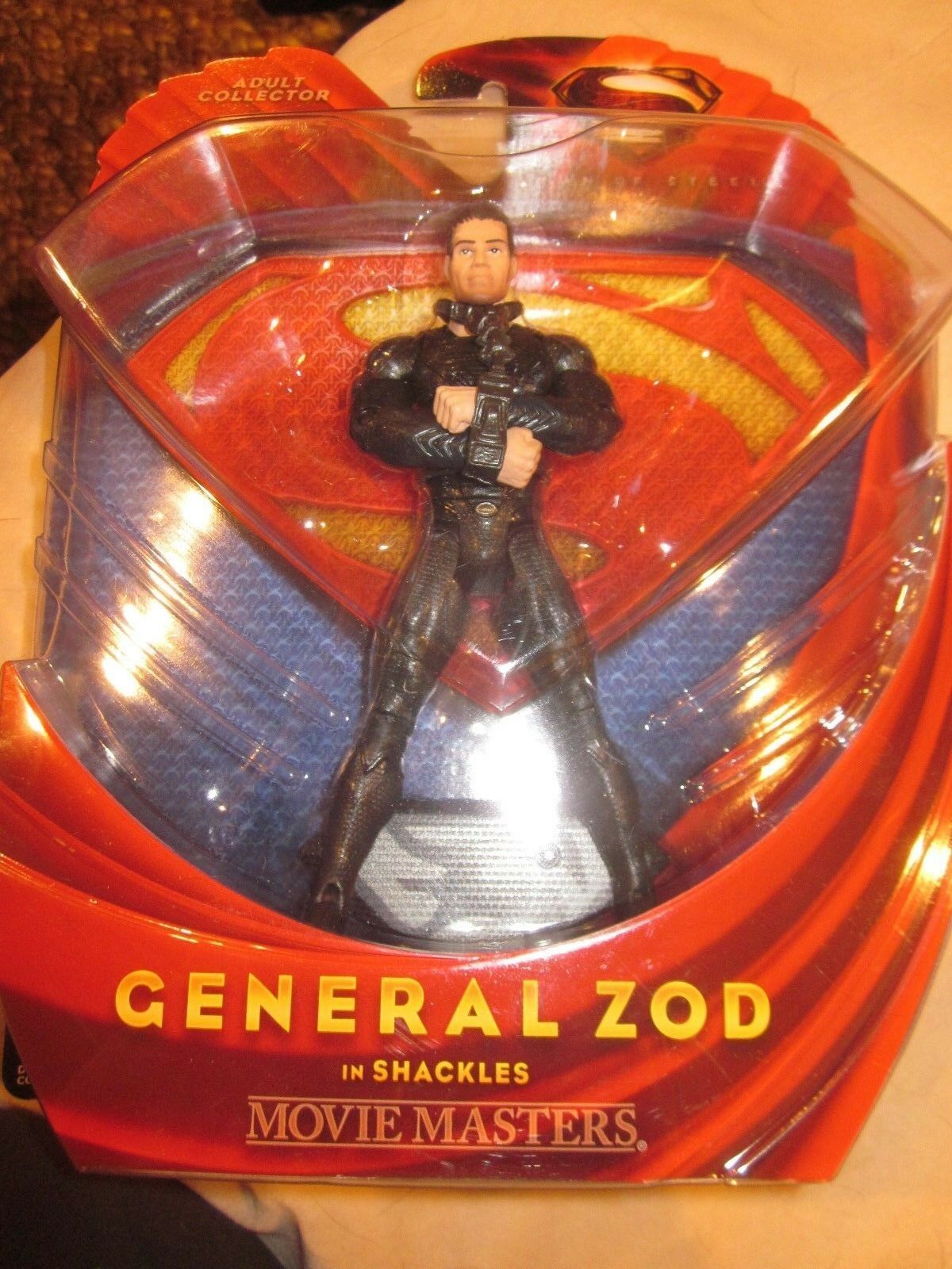 DC Universe General ZOD in Shackles Figurine Movie Masters Brand New - $21.99