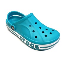 CROCS Bayaband Clog Kids Size C11 Lightweight Slip On Clogs Shoes Aqua Blue Kids - £23.69 GBP
