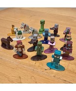 2020 Jada Toys METALS Minecraft Die-Cast Figure Lot of 15 Steve Creeper ... - €12,69 EUR