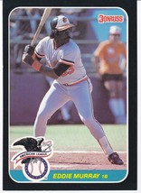 JUMBO 1987 Donruss Action All-Stars Large Baseball Card Eddie Murray #31 - £1.57 GBP