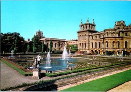 Blenheim Palace The French Water Gardens United Kingdom Postcard - £5.49 GBP