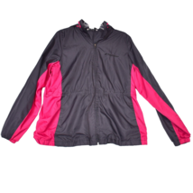 Port Authority Women&#39;s Windbreaker Coat Logo Borg Warner Size Large - $13.76