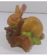 Vintage Wilton Bunny Cake Topper Figurine 1973 Plastic 1316-273 Rabbit E... - $19.99