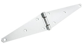 Everbilt 10 in. x 10 in. Zinc-Plated Heavy Duty Strap Hinge - $26.79