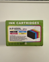 Compatible HP 920XL Ink Cartridge Set 4-Pack Black Cyan Magenta Yellow f... - $21.77 Compatible HP 920XL Ink Cartridge Set 4-Pack Black Cyan Magenta Yellow f... - $21.77