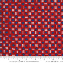 Moda America The Beautiful Barnwood Red 19987 11 Quilt Fabric By The Yard - Deb - £8.53 GBP